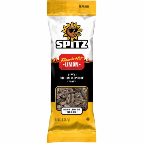 Spitz Flamin' Hot Limón Sunflower Seeds