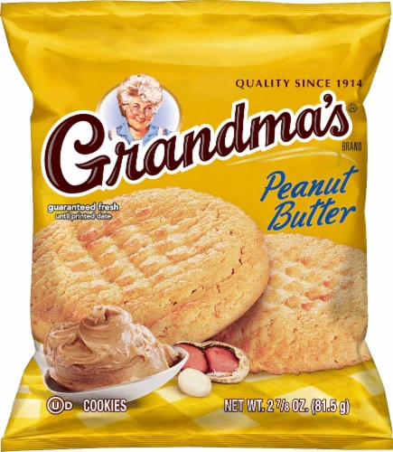 Grandma's Big Peanut Butter Cookie