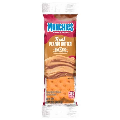 Munchies Cheese & Peanut Butter Crackers
