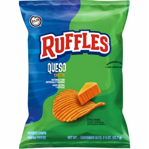 Ruffles Queso Cheese Potato Chips